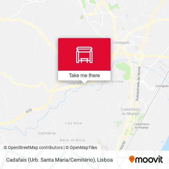 Cadafais (Urb. Santa Maria / Cemitério) map