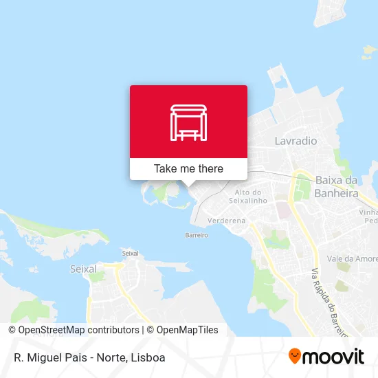 R. Miguel Pais - Norte map