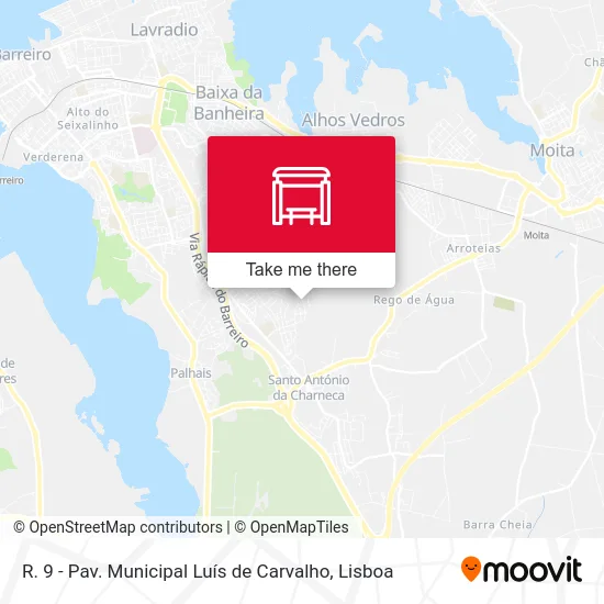 R. 9 - Pav. Municipal Luís de Carvalho map