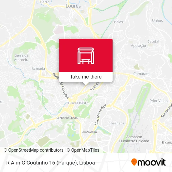 R Alm G Coutinho 16 (Parque) map