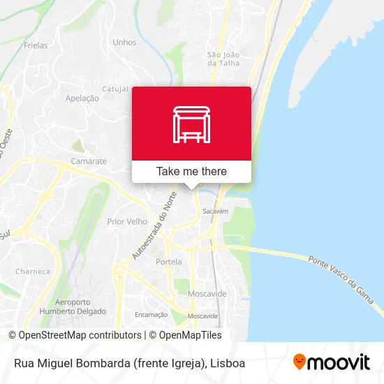 Rua Miguel Bombarda (frente Igreja) map