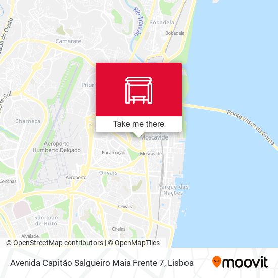 Avenida Capitão Salgueiro Maia Frente 7 map