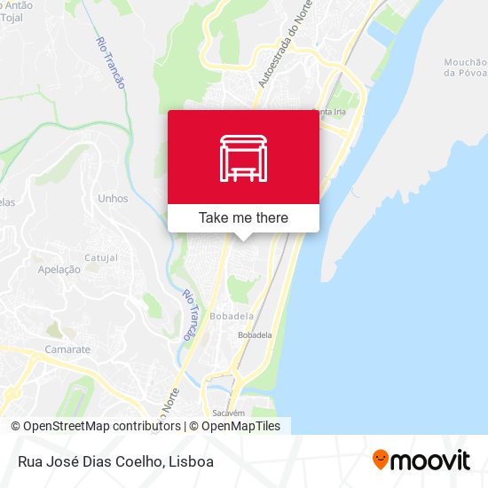 Rua José Dias Coelho map