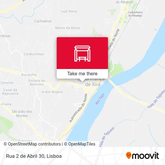 Rua 2 de Abril 30 map