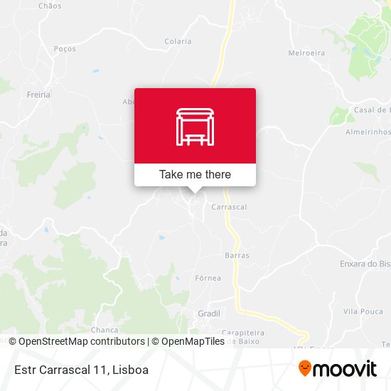 Estr Carrascal 11 mapa