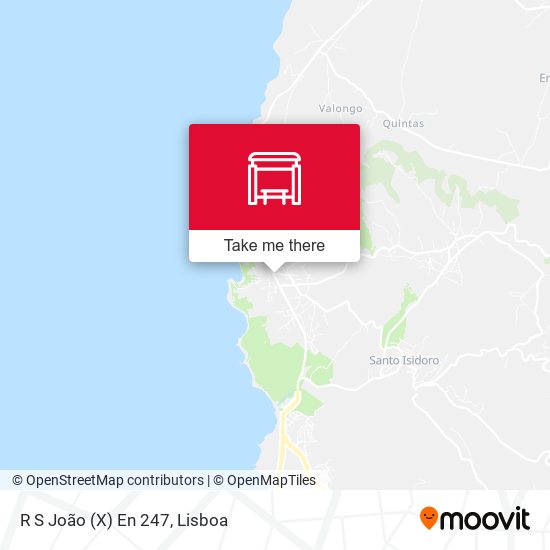 R S João (X) En 247 map