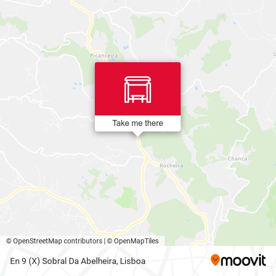 En 9 (X) Sobral Da Abelheira map