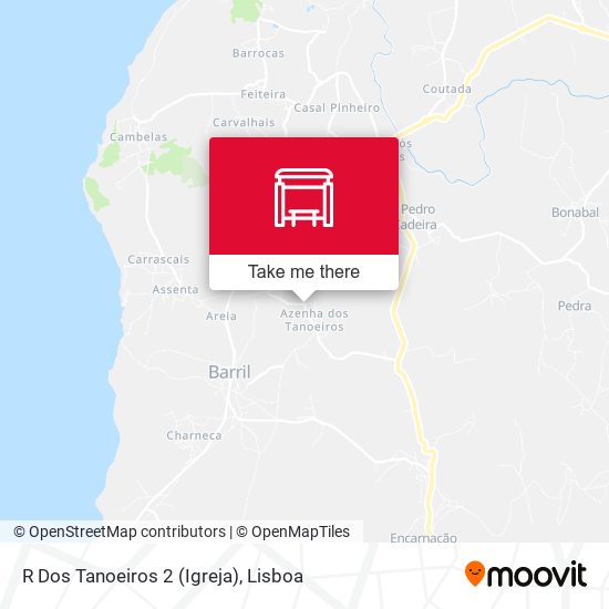 R Dos Tanoeiros 2 (Igreja) map