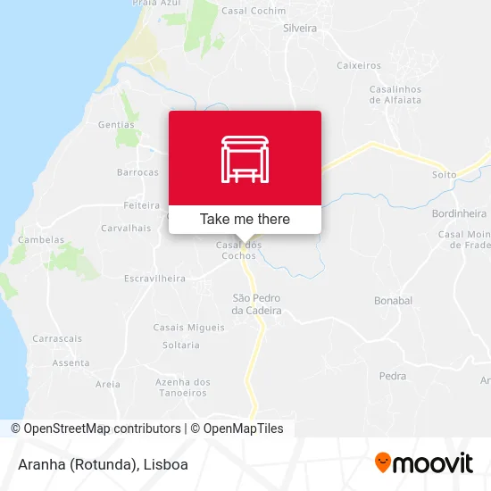 Aranha (Rotunda) map