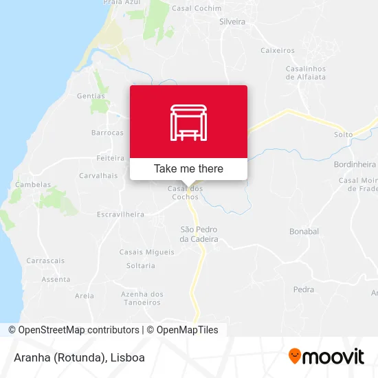 Aranha (Rotunda) map