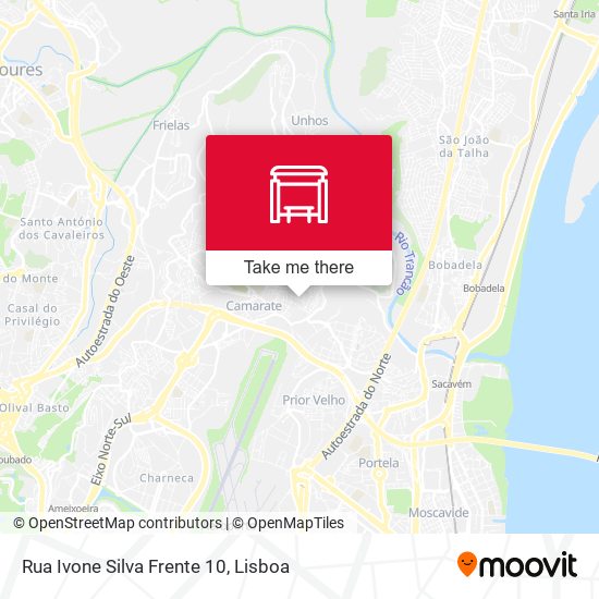 Rua Ivone Silva Frente 10 map