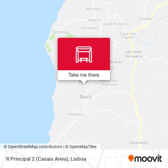 R Principal 2 (Casais Areia) mapa