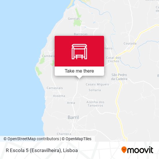 R Escola 5 (Escravilheira) map
