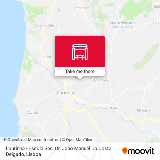 Lourinhã - Escola Sec. Dr. João Manuel Da Costa Delgado map