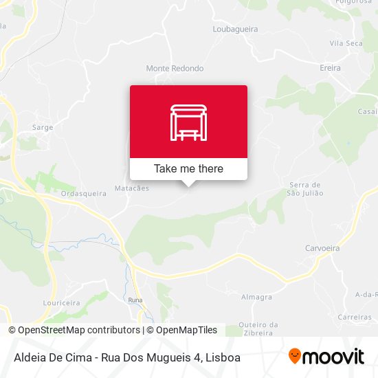 Aldeia De Cima - Rua Dos Mugueis 4 map