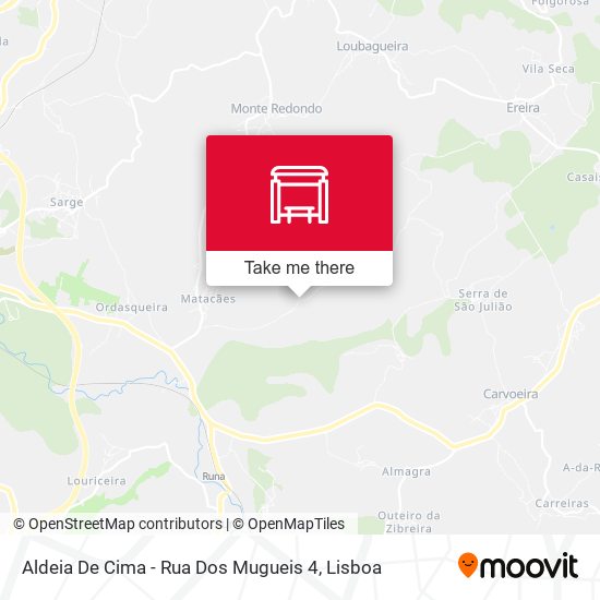 Aldeia De Cima - Rua Dos Mugueis 4 map