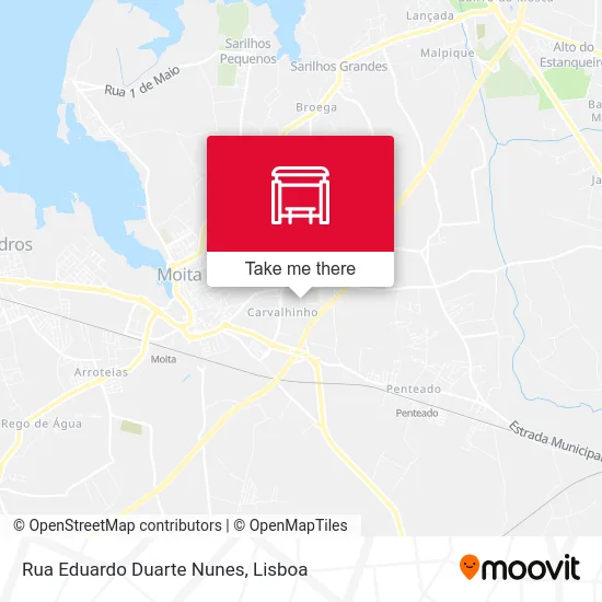 Rua Eduardo Duarte Nunes map