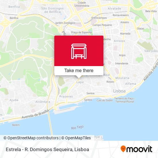 Estrela - R. Domingos Sequeira map