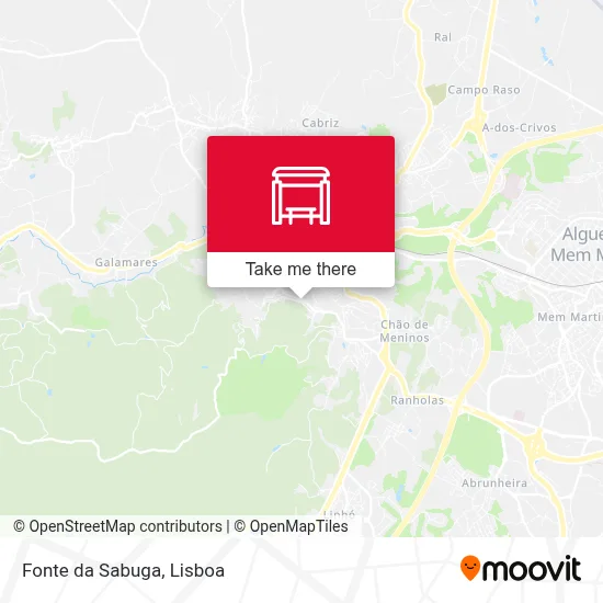 Fonte da Sabuga map