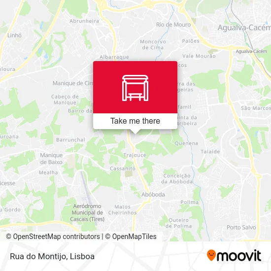 Rua do Montijo map