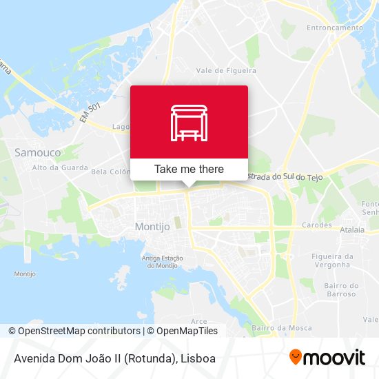 Avenida Dom João II (Rotunda) map