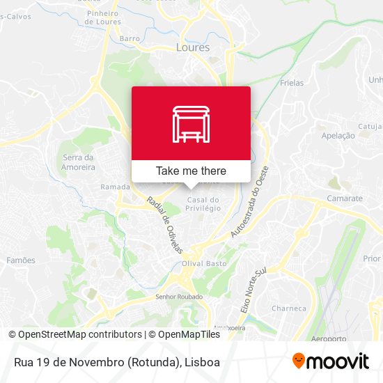 Rua 19 de Novembro (Rotunda) map