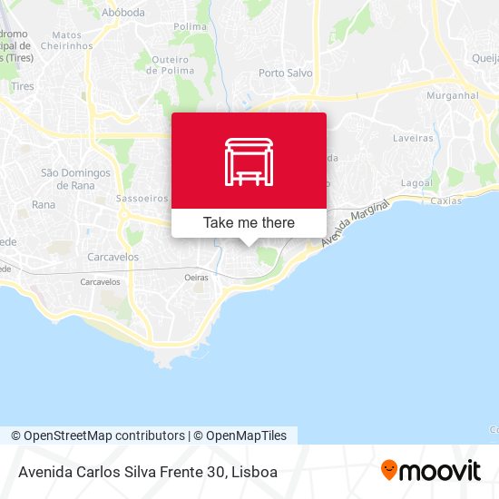 Avenida Carlos Silva Frente 30 map