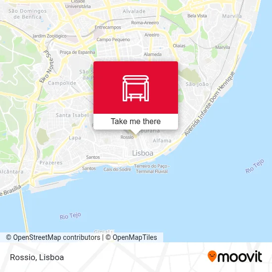 Rossio map