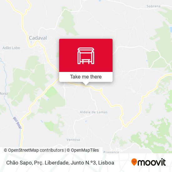 Chão Sapo, Prç. Liberdade, Junto N.º3 map