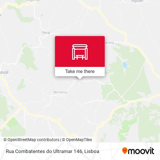 Rua Combatentes do Ultramar 146 mapa