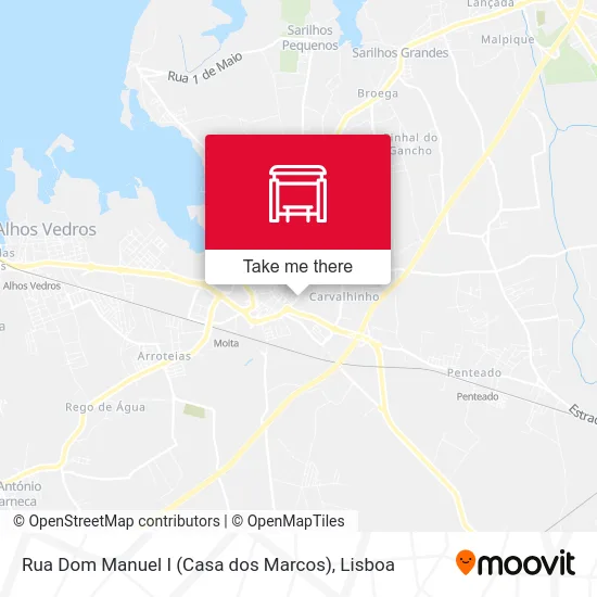 Rua Dom Manuel I (Casa dos Marcos) map