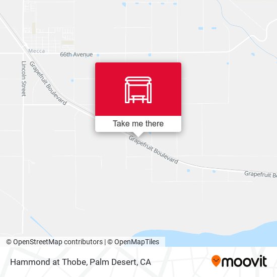 Hammond at Thobe map