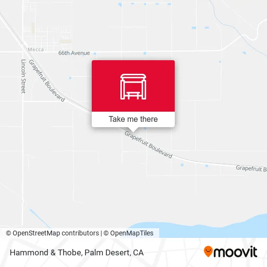 Hammond & Thobe map