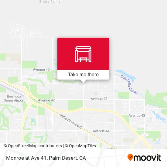Mapa de Monroe at Ave 41