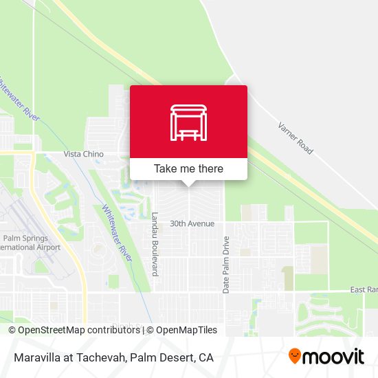 Maravilla at Tachevah map