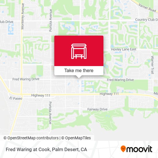 Fred Waring at Cook map