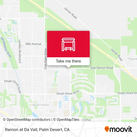 Ramon at Da Vall map