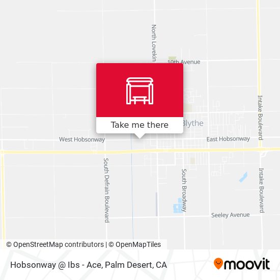 Hobsonway @ Ibs - Ace map