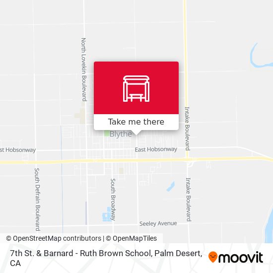 7th St. & Barnard - Ruth Brown School map