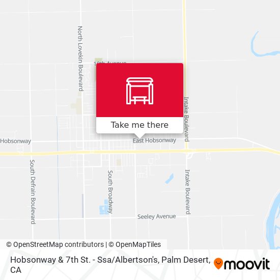 Hobsonway & 7th St. - Ssa / Albertson's map