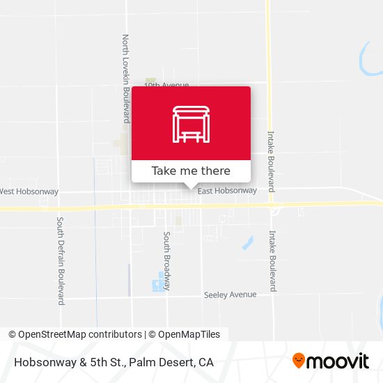 Mapa de Hobsonway & 5th St.