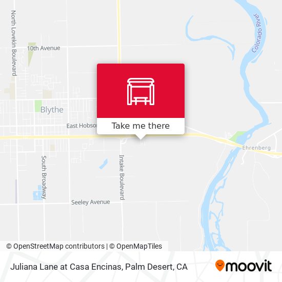 Mapa de Juliana Lane at Casa Encinas