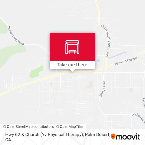 Mapa de Hwy 62 & Church (Yv Physical Therapy)