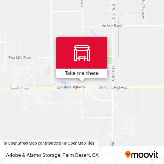 Adobe & Alamo Storage map