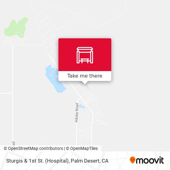 Sturgis & 1st St. (Hospital) map