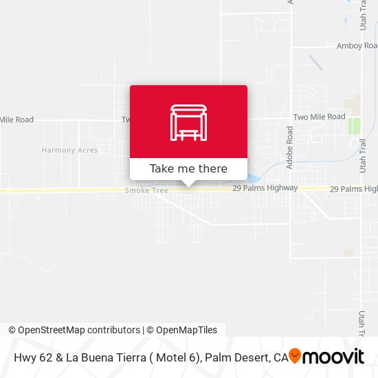 Hwy 62 & La Buena Tierra ( Motel 6) map