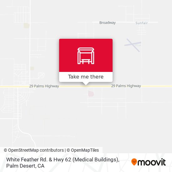 Mapa de White Feather Rd. & Hwy 62 (Medical Buildings)