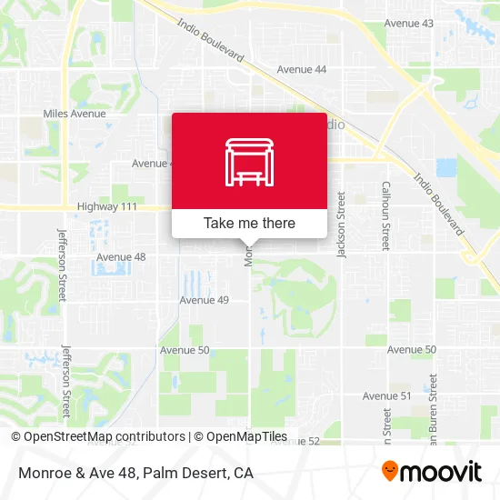 Monroe & Ave 48 map