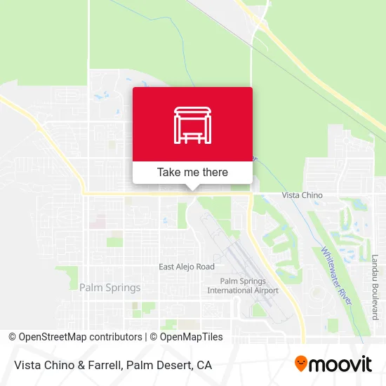 Vista Chino & Farrell map