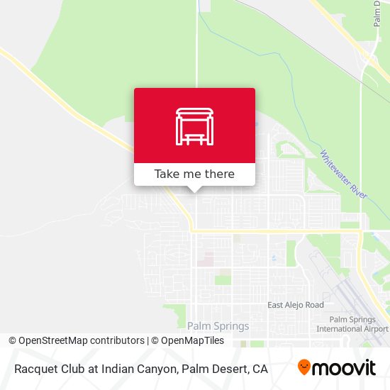 Mapa de Racquet Club at Indian Canyon